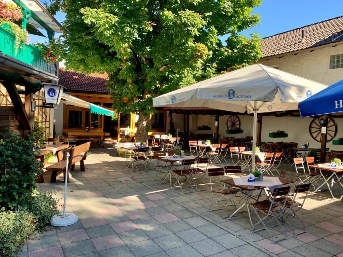 Landgasthof Bock Hotel Unterbrunn Kültér fotó