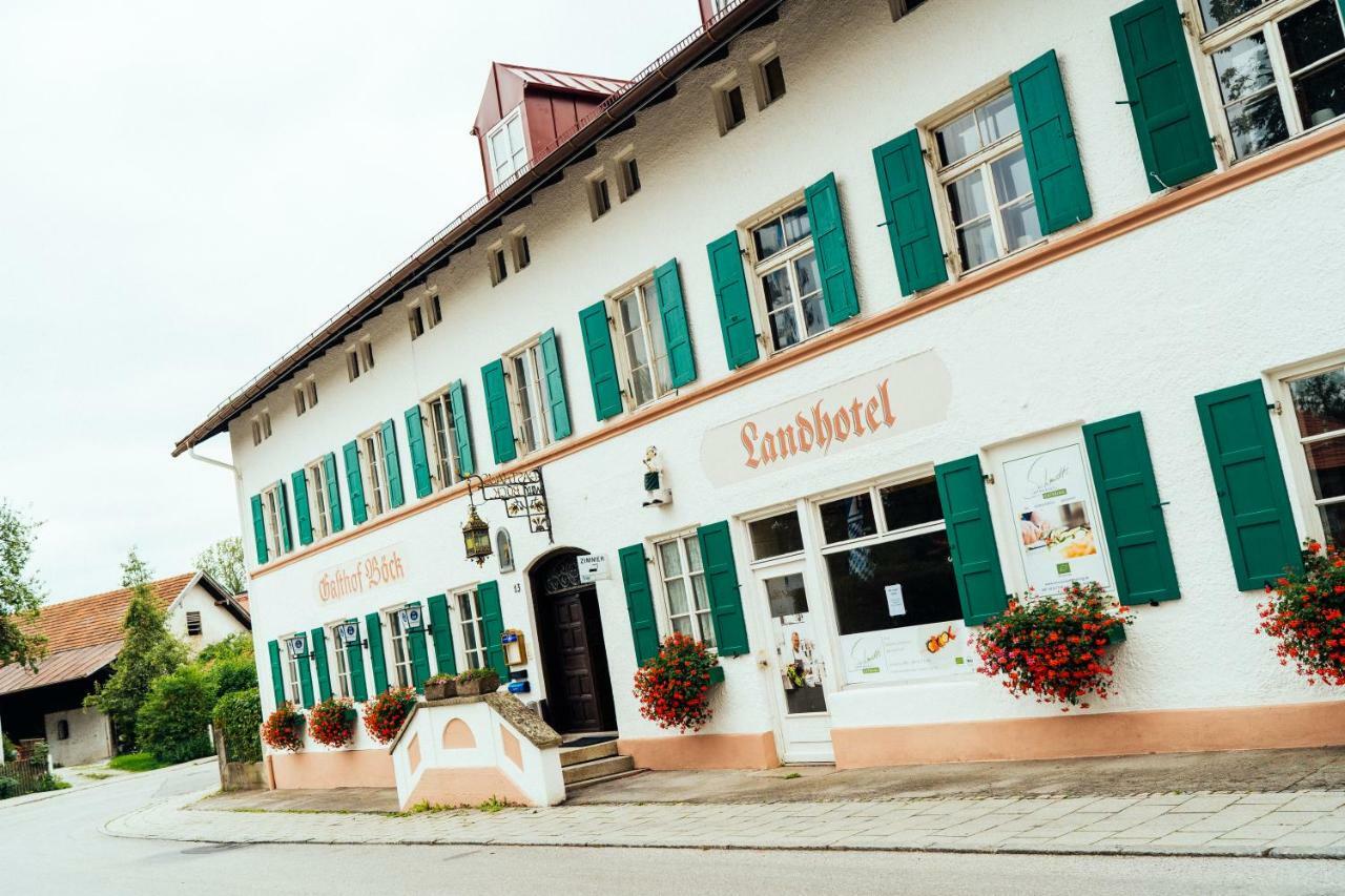 Landgasthof Bock Hotel Unterbrunn Kültér fotó